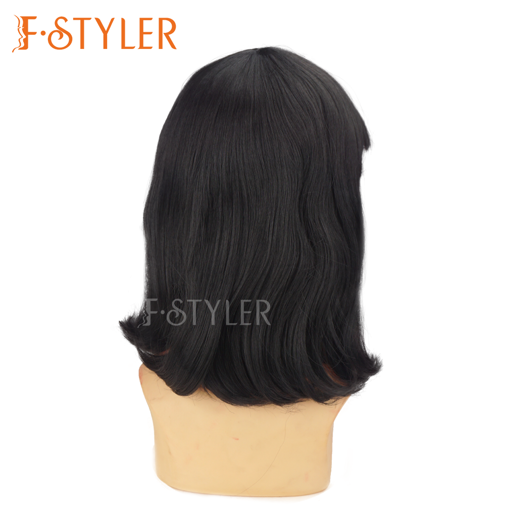 Classic Short Hair Bob Style Synthetic Party Costume Wig