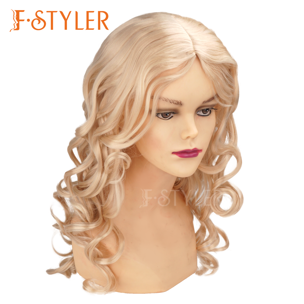 Premium Medium Loose Wave Fancy Synthetic Party Costume Wig